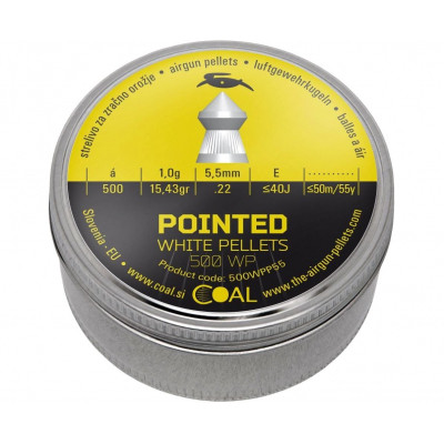 Пульки Coal Pointed 5,5 мм 500 шт/уп (500WPP55) Винница - изображение 1