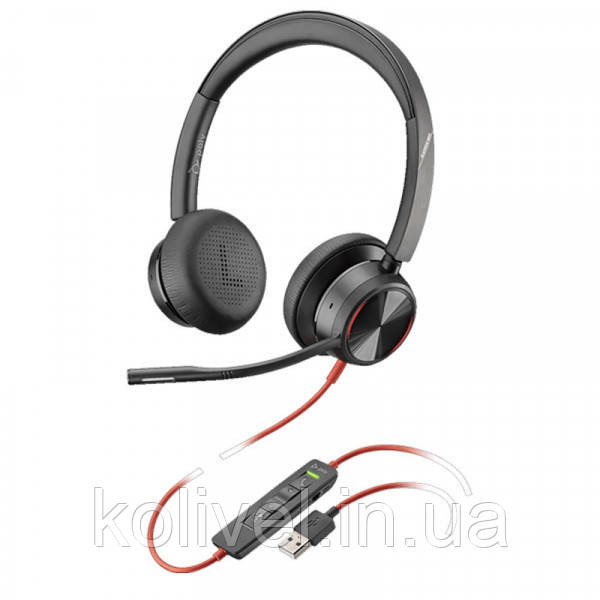 Гарнітура Plantronics Blackwire 8225-M USB-A ANC (214408-01) Киев - изображение 1