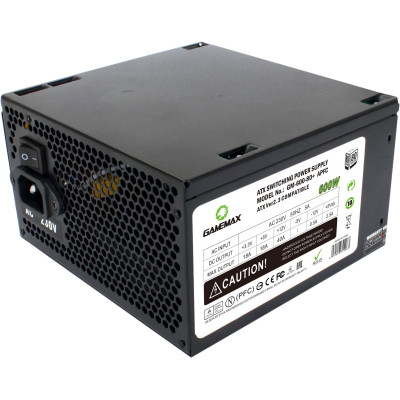 Блок живлення Gamemax GM-600 80+ APFC Black Вінниця - фото 1