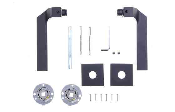 Ручка Linea Cali, модель GIRO хром матовый Черный Киев