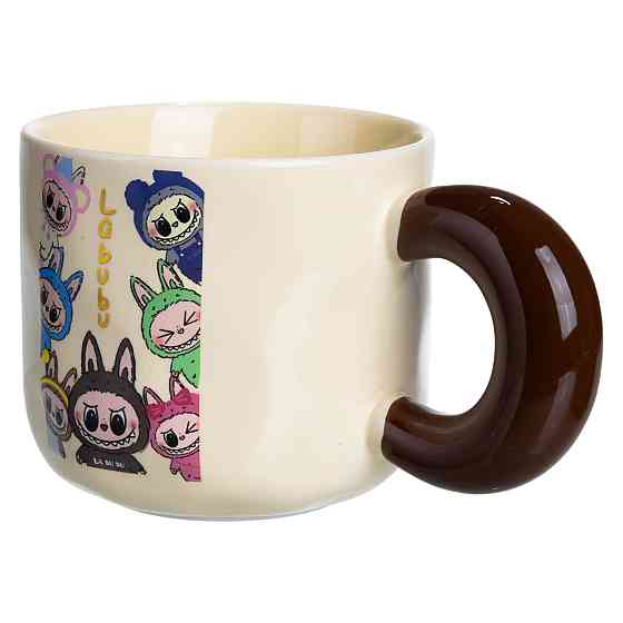Чашка фарфоровая Labubu Brighten Your Day 400 (мл) подарочная кружка прикольная чашка для детей на подарок FM-21D SBR Киев