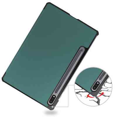 Чохол до планшета BeCover Smart Case Samsung Tab S9 Plus (SM-X810/SM-X816)/S9 FE Plus (SM-X610/SM-X616) 12.4&quot; Dark Green (710323) Вінниця