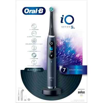 Електрична зубна щітка Oral-B IOM9.1B2.2AD Black Onyx Вінниця