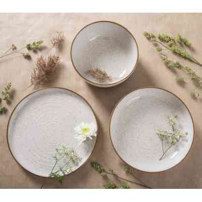 Тарілка Ipec Nordic Sand 18,5 см Супова (30908531) Вінниця