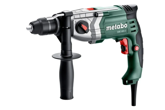 Ударний дриль Metabo SBE 800 з швидкозатискним патроном : 800 Вт (601744000) Київ