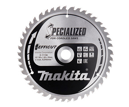 Пиляльний диск MAKITA E-11156 (190*20*45Z) Коломия - фото 2