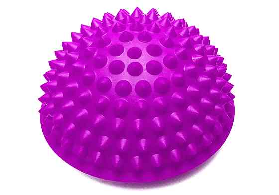 EasyFit Півсфера масажна кіндербол EasyFit 15 см жорстка фіолетова Коломыя