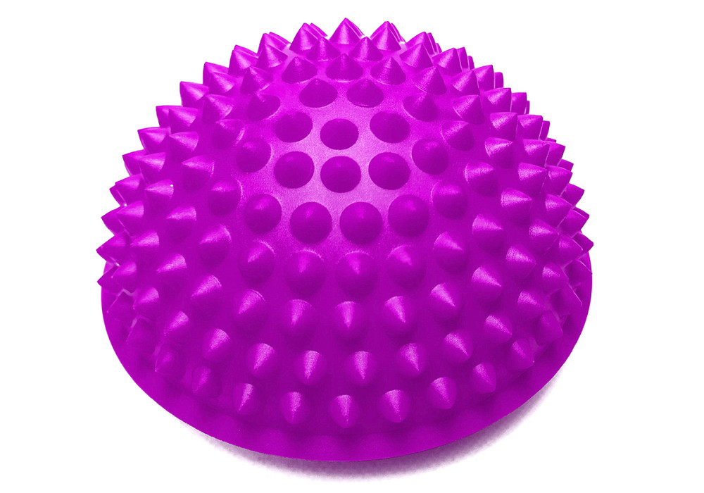 EasyFit Півсфера масажна кіндербол EasyFit 15 см жорстка фіолетова Коломыя - изображение 1