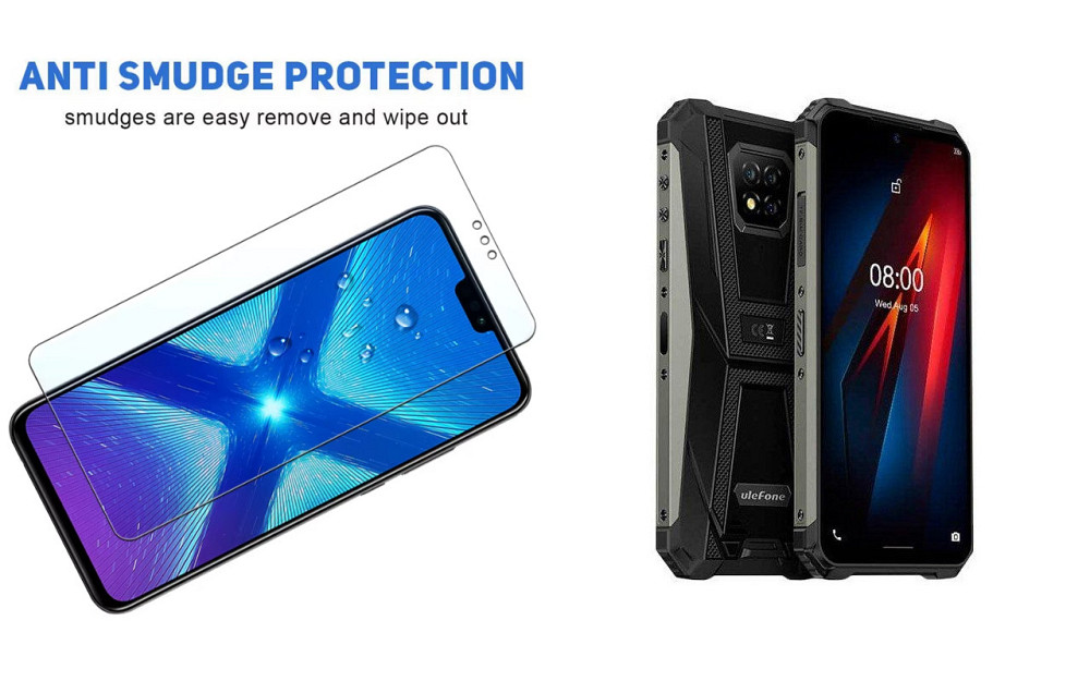Защитное стекло NeoGlass для Ulefone Armor 8 Pro – ультрапрозрачное и устойчивое Киев - изображение 3