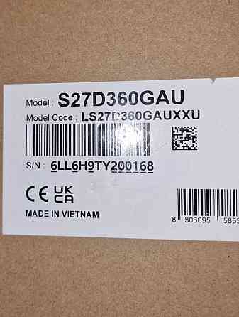 Монитор Samsung Essential S3 LS27D360GAU Киев