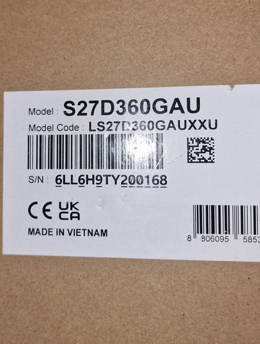 Монітор Samsung Essential S3 LS27D360GAU Київ - фото 3