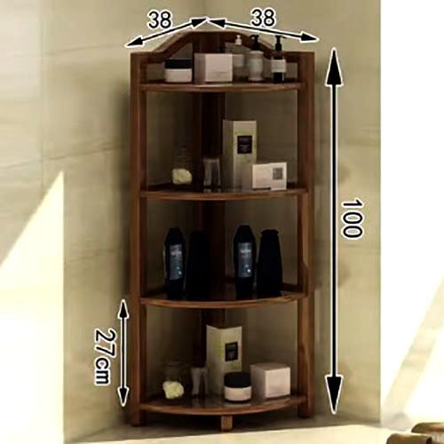 Стеллаж кутовий для ванної "Ідальго 4" капучино Миколаїв - фото 1