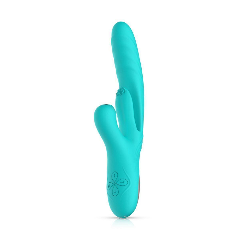 Вібратор-кролик Good Vibes Only - Lisa Thrusting Rabbit Vibrator with G-Spot Stimulator Sex Aura Київ - фото 2