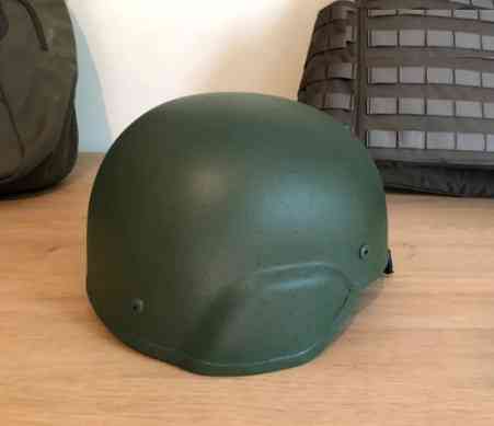 Каска кевларовая 3A пуленепробиваемая Шлем защитный (Зеленый) Винница