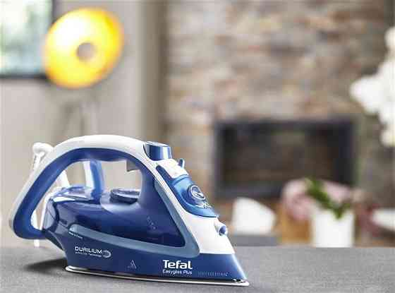 Праска Tefal Easygliss Plus FV5735E0 синій з білим Харків