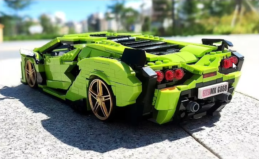 Конструктор “Спортивная машина” на 1168 деталей,зеленая Каменец-Подольский - изображение 7