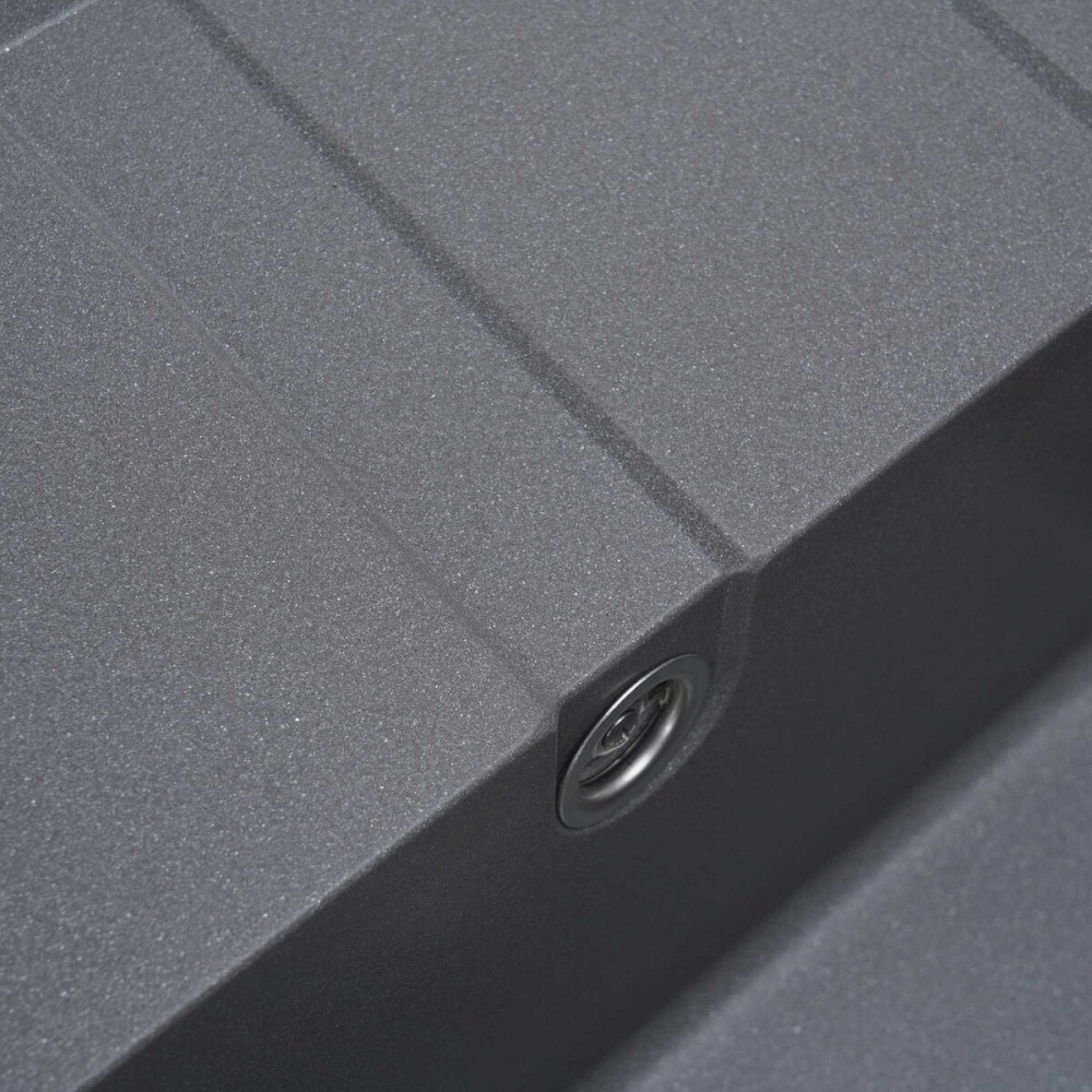 PLATINUM Гранітна мийка для кухні Platinum 5851 ARIA матова Сірий мусон Київ - фото 6
