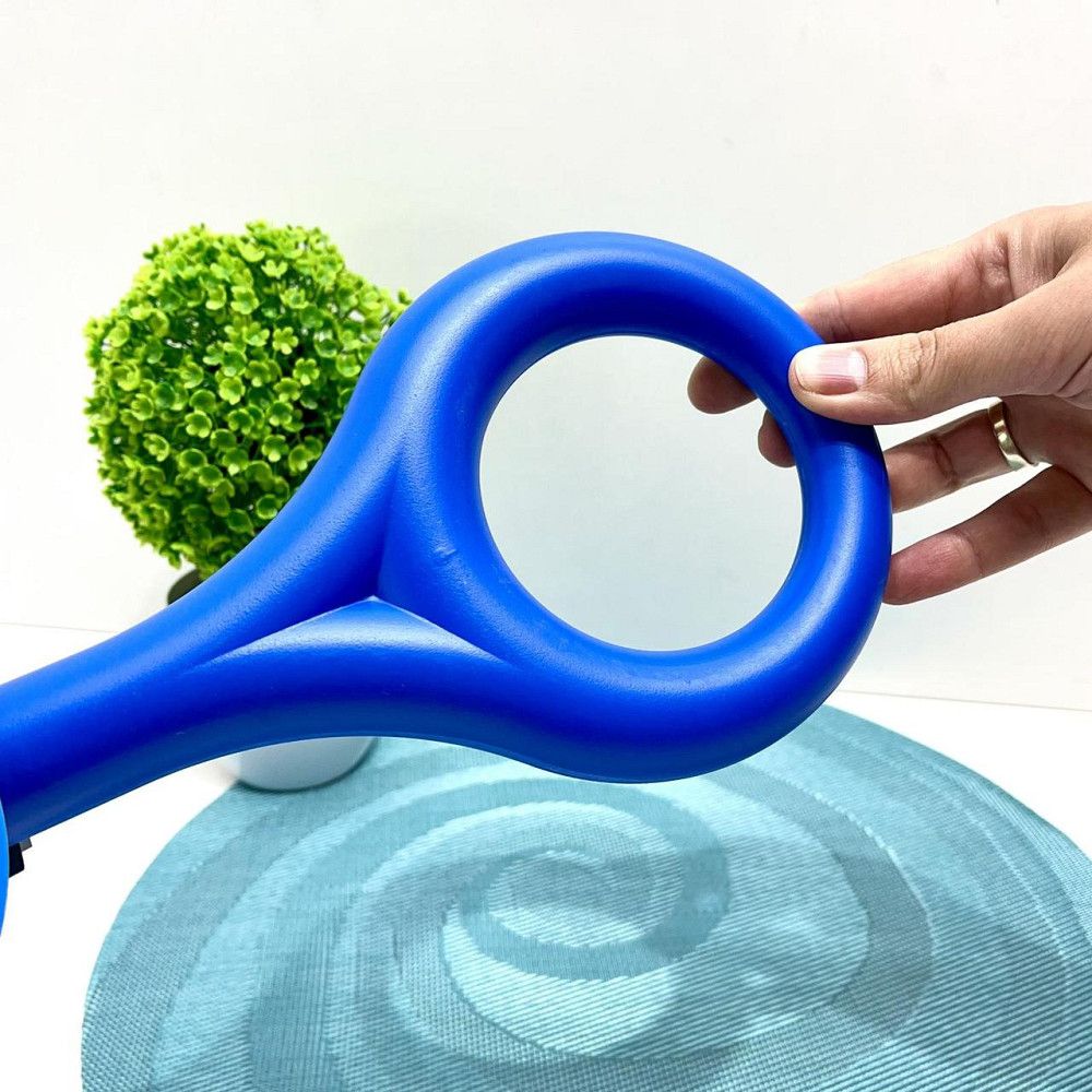 Каталка на палиці іграшка-каталка з кулею брязкальцем Синя (3502) Чернігів - фото 5