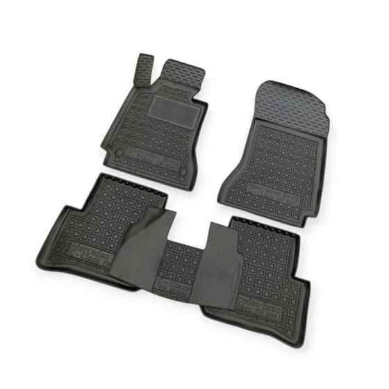 Килимки салону Mercedes W204 (2007-) борт 2,5 см, з перемичкою Мукачево