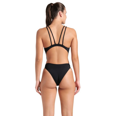 Купальник Arena Swimsuit Tech Multi Solid 008054-501 чорний 42 (3468337397953) Вінниця - фото 2