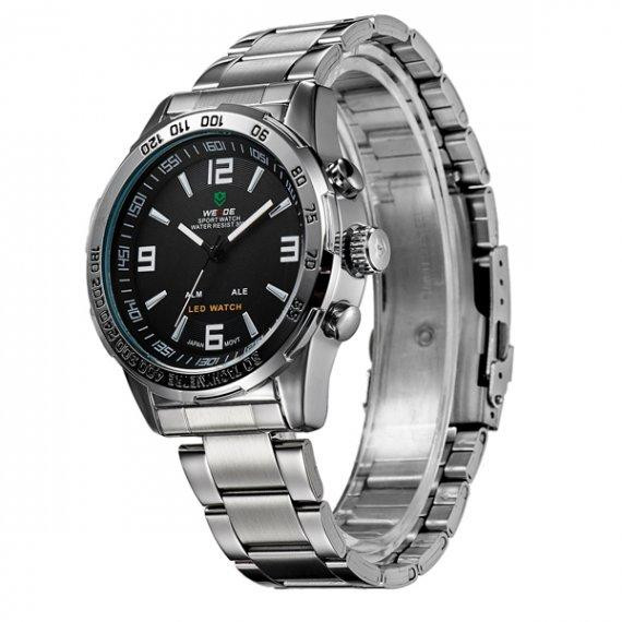 Годинник чоловічий наручний Weide Standart Silver Вінниця - фото 5