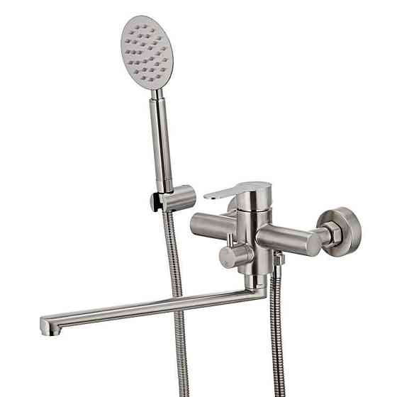 Змішувач для ванни ZERIX SUS-006, з  нерж. сталі Харків