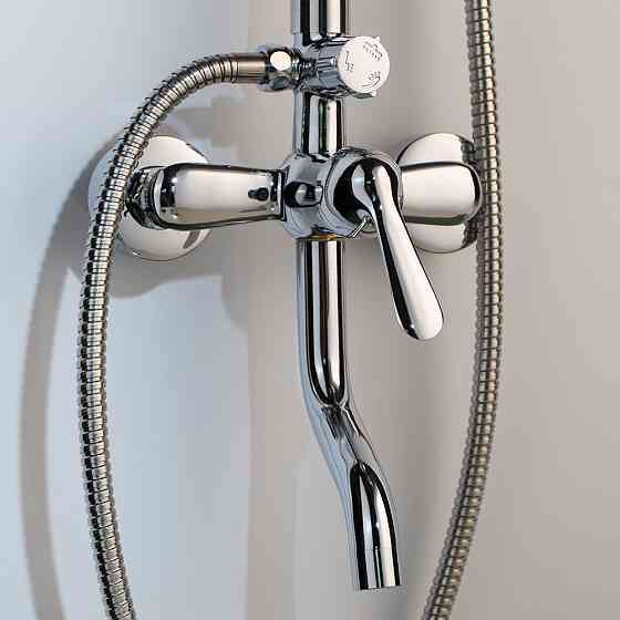 Душевой гарнитур скрытого монтажа 3в1 WanFan душевая система стационарный душ кран хром Каменец-Подольский