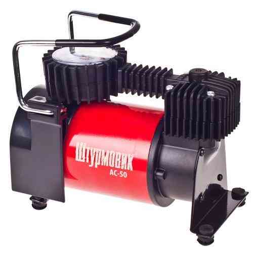 Автомобильный компрессор Штурмовик AC-50 150psi 14А 37л от прикуривателя Харьков