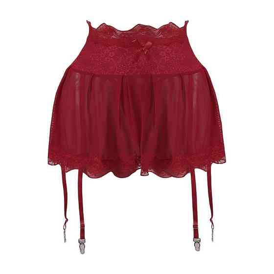 Эротическая юбка женская one size бордовый Киев