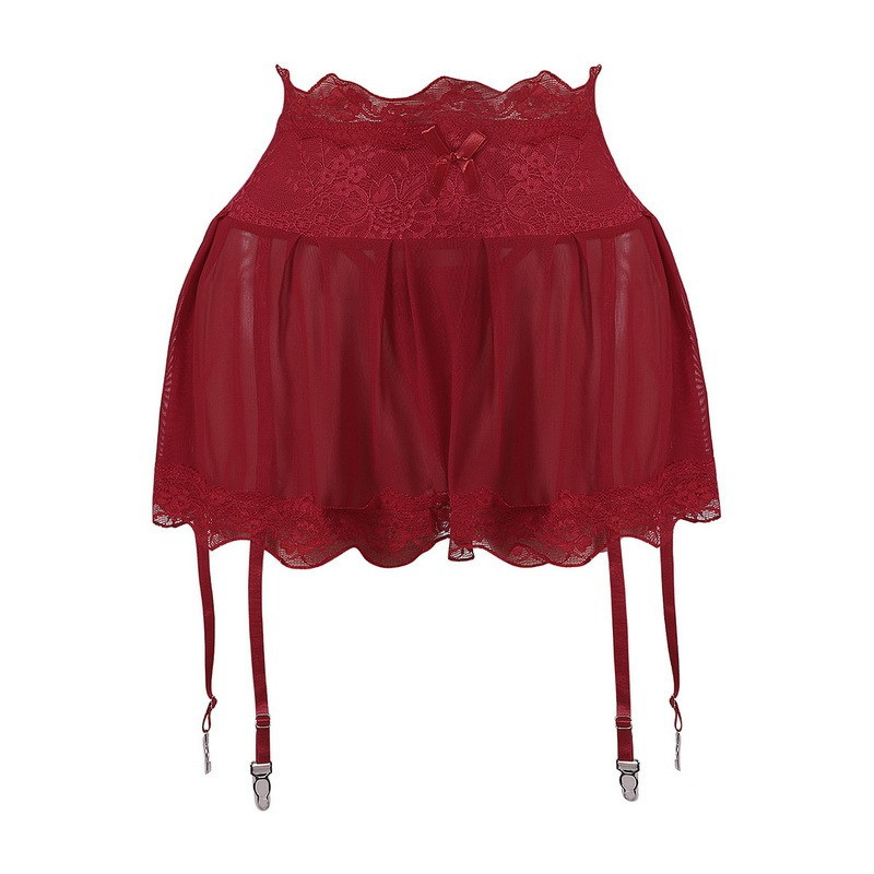 Эротическая юбка женская one size бордовый Киев - изображение 2