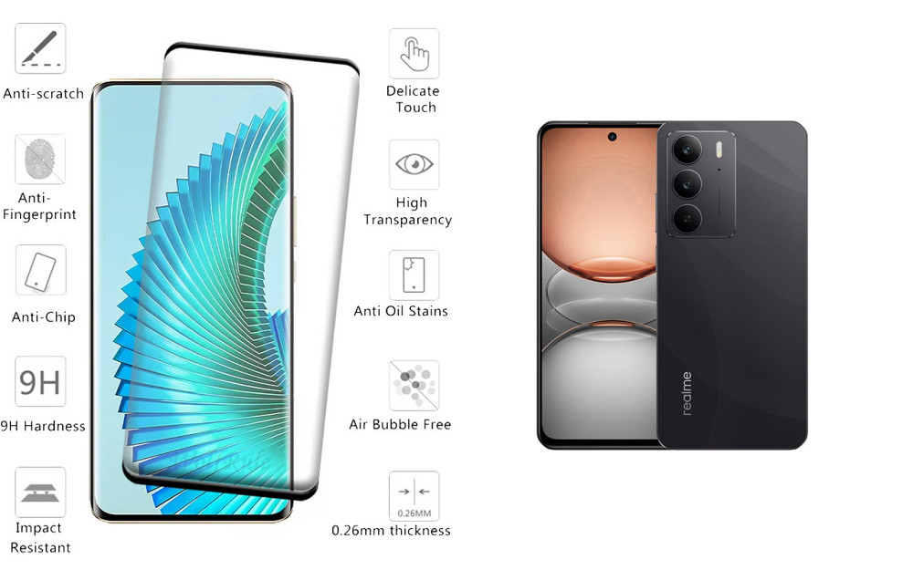 Захисне скло HyperGlass Pro для realme C75 – максимальна чутливість та захист Київ - фото 2