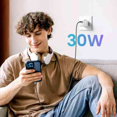 Зарядний пристрій Ugreen CD319 Nexode Mini USB-C PD30W GaN White (15326) Вінниця