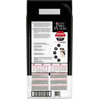 Сухой корм для собак Purina Pro Plan Dog Medium Puppy с лососем и рисом 12 кг (7613035120389) Винница