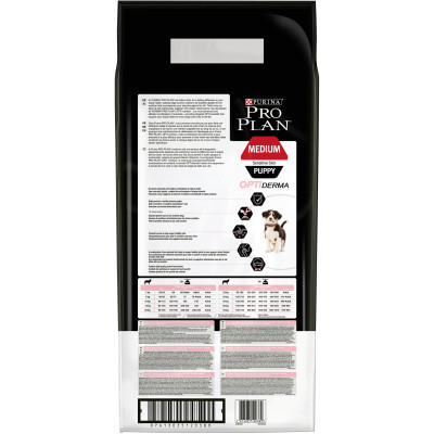 Сухой корм для собак Purina Pro Plan Dog Medium Puppy с лососем и рисом 12 кг (7613035120389) Винница - изображение 3
