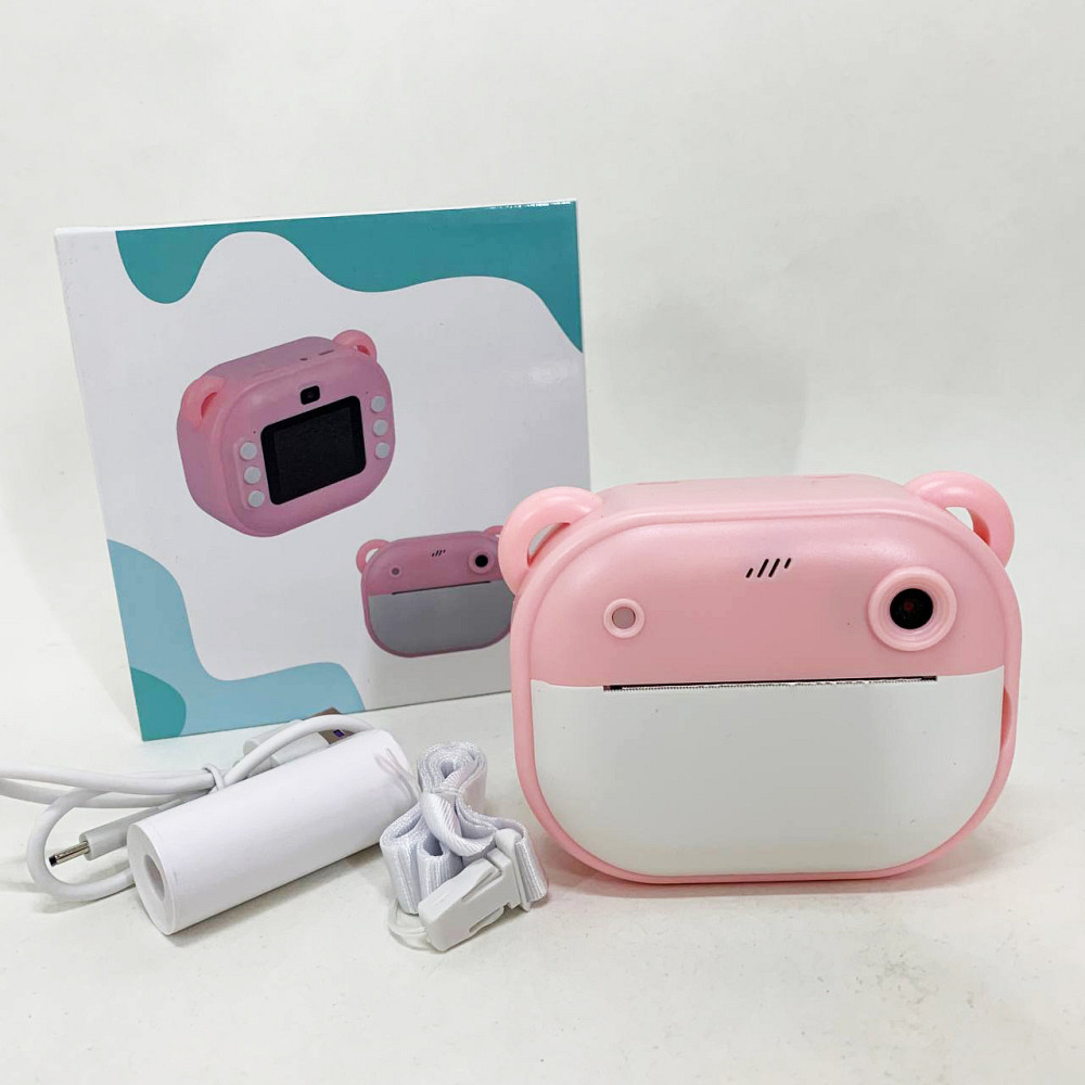 Фотоаппарат для детей с встроенным принтером, Детский фотоаппарат мгновенной печати с термобумагой EK-21 Львов - изображение 9
