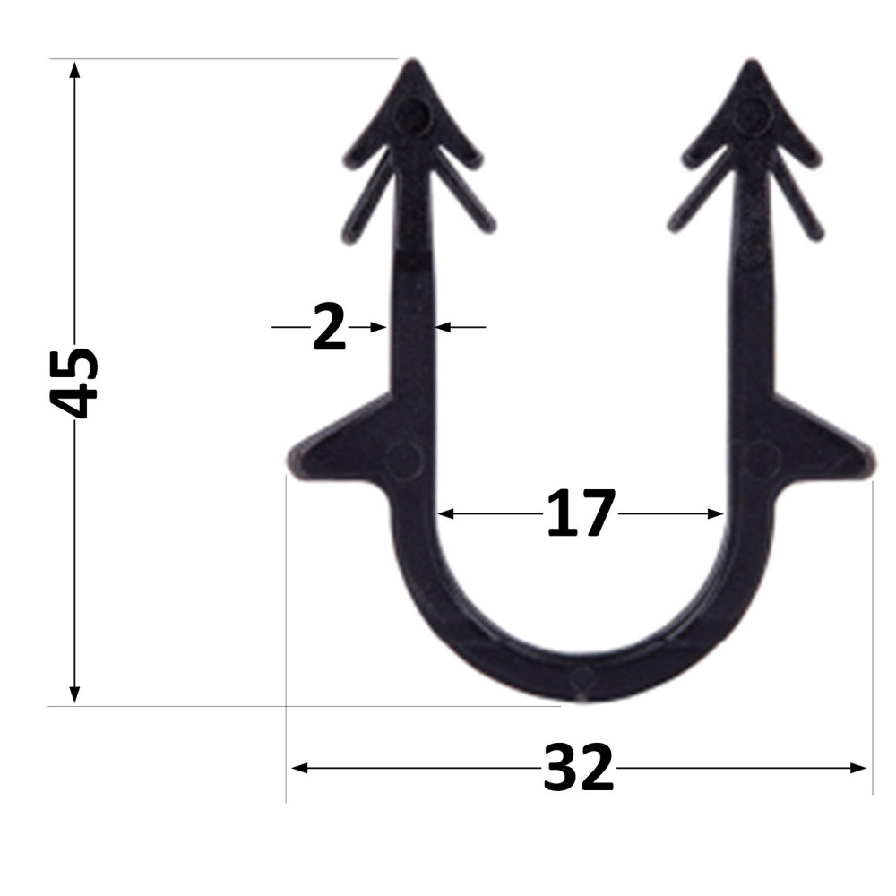 Скоба якорная Thermo Alliance Forte для такера (упаковка 250 шт.) Киев - изображение 2