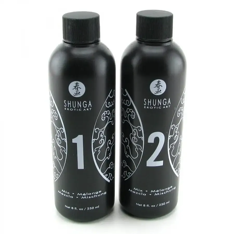 Гель для NURU масажу Shunga Oriental Body-to-Body – Melon Mango (2 x 225 мл) плюс простирадло Львів - фото 2