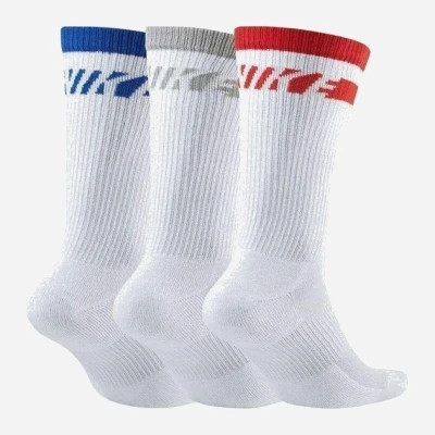 Шкарпетки Nike U NK EVERYDAY PLUS CUSH CREW 3PR CZ0502-903 38-42 3 пари Білий/Мультиколор (194500885493) Вінниця - фото 2
