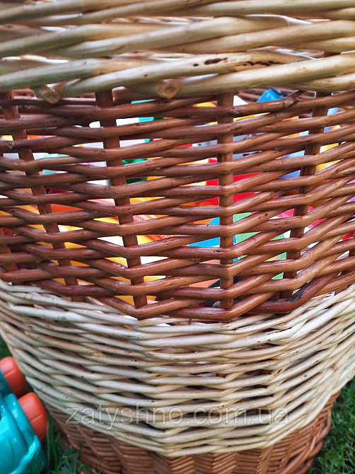 Корзина плетеная большая, для игрушек Киев - изображение 7