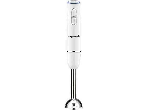 Блендер 600Вт 12шв VBH6209 White турбо, LED підсвітка ТМ VILGRAND Київ