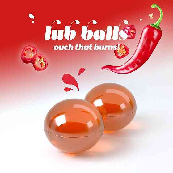 Массажные взрывные шарики с перцем Crushious Balls lub Hot Sex Aura Киев