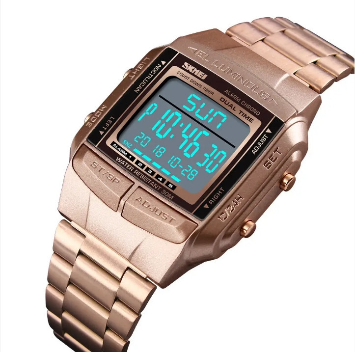 Спортивний годинник Skmei Illuminator Рожевий Київ - фото 5