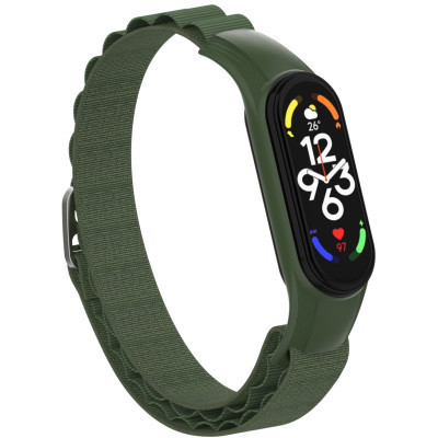 Ремінець до фітнес браслета Armorstandart AlpinaStyle Band для Xiaomi Mi Band 7/6/5/4 Green (ARM64988) Вінниця - фото 3