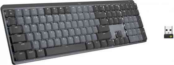 Клавіатура бездротова Logitech MX Mechanical Graphite Clicky (920-010759) Сірий Харьков