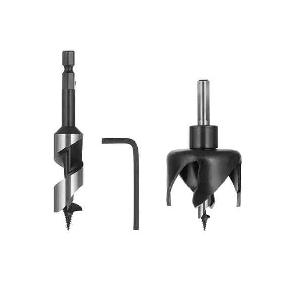 Набір для установки замків, 2 од. INTERTOOL SD-0252 Київ