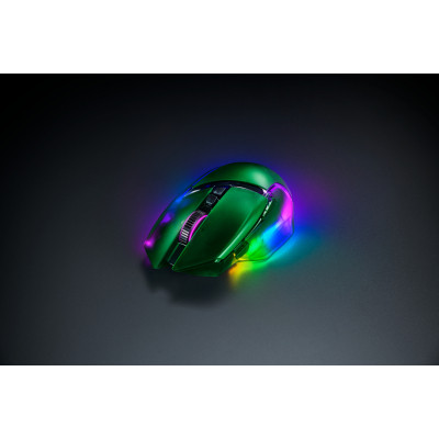 Мышка Razer Basilisk V3 Pro 35K Wireless/Bluetooth/USB Phantom Green (RZ01-05240300-R3G1) Винница - изображение 6