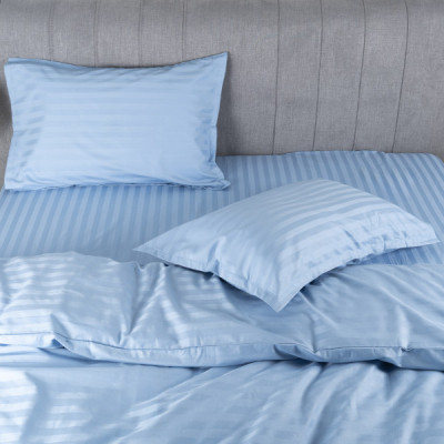 Постільна білизна Tiare 88 Сатин Страйп Кольоровий полуторний (88_Stripe_pl) Вінниця - фото 5