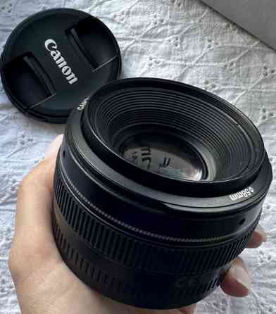 Объектив Canon 50 mm 1.4. Киев