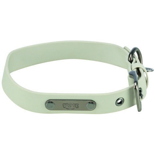 Ошейник Trixie CityStyle для собак ПВХ XS–S 25–32 см 20 мм светло-серый Киев - изображение 2