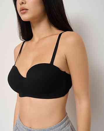 Бюстгальтер хлопковый в рубчик Nicoletta 80574 Киев